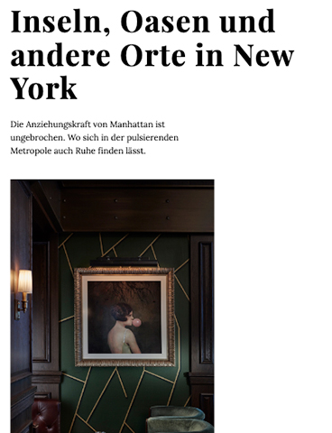 Inseln, Oasen und andere Orte in New York