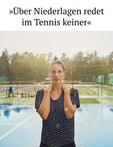 »Über Niederlagen redet im Tennis keiner«