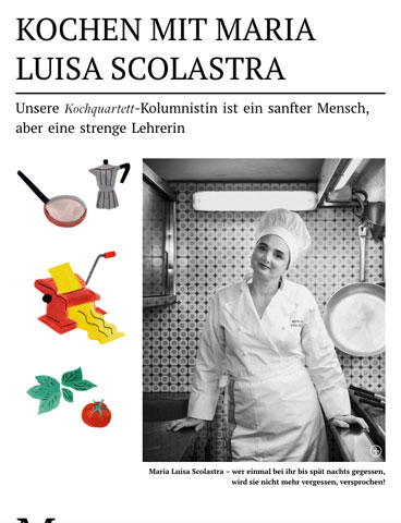 Kochen mit Maria Luisa Scolastra