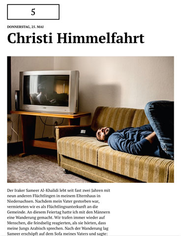 Christi Himmelfahrt - Typisch deutsche Geste: der Helmut-Schmidt-Euro - Welt in Flammen