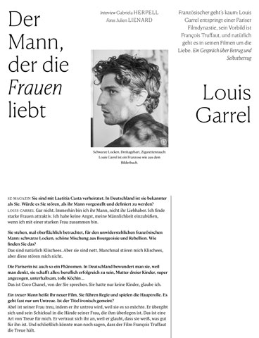 Der Mann, der die Frauen liebt: Louis Garrel