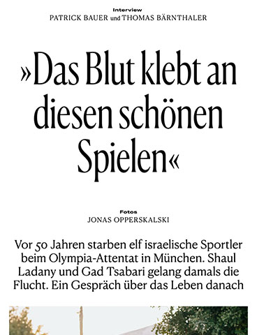 »Das Blut klebt an diesen schönen Spielen«