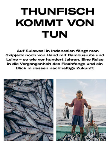 Thunfisch kommt von Tun