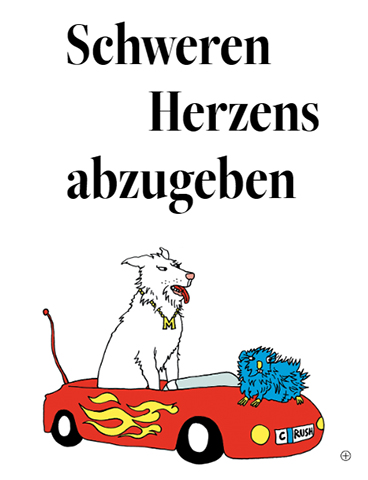 Schweren Herzens abzugeben