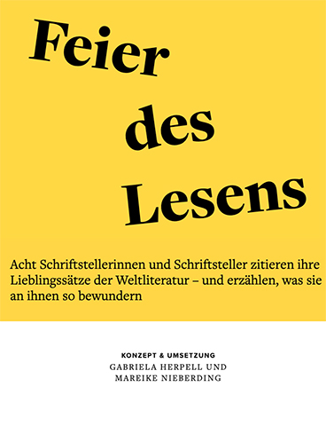 Feier des Lesens