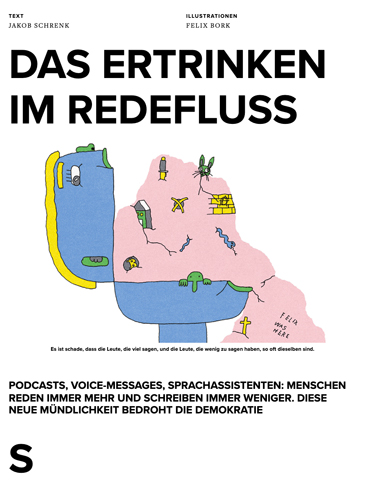 Das Ertrinken im Redefluss