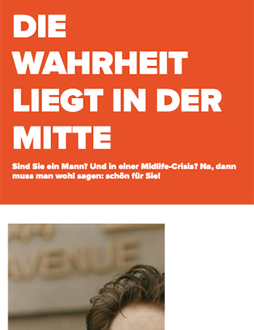 Die Wahrheit liegt in der Mitte