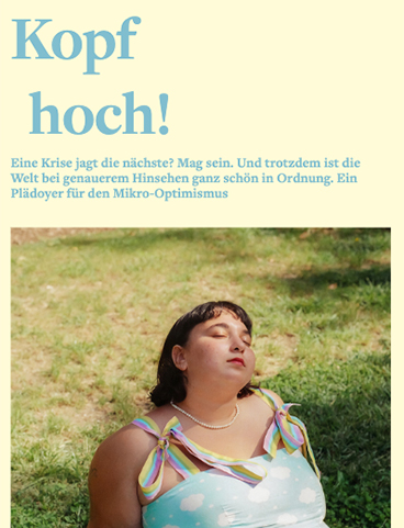 Kopf hoch!